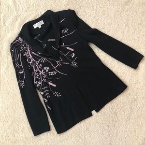 Black St John sweater